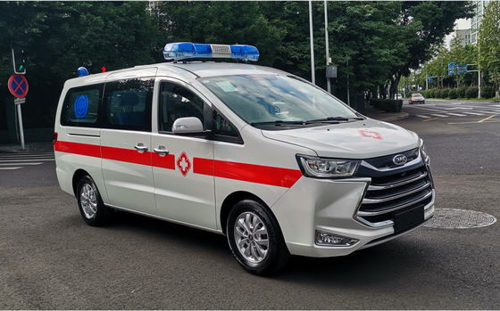 5.2m de emergencia médica de ambulancia gasolina 4x2 trasera