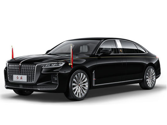4 asientos / 5 asientos Hongqi H9 de lujo gasolina 4 × 2 limusina