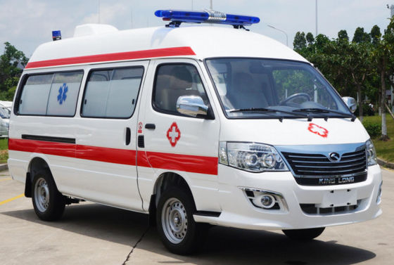 comprar Ambulancia de emergencia médica Jinlong Gasolina 7 asientos 4×2 online manufacture