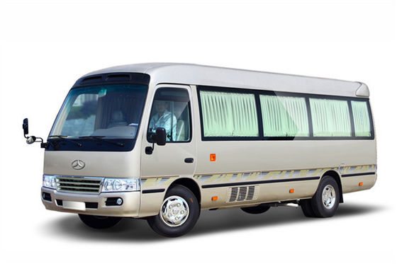 Jiangling autobús turístico diesel de 23 plazas, autobús de recepción de negocios 4×2 con transmisión manual