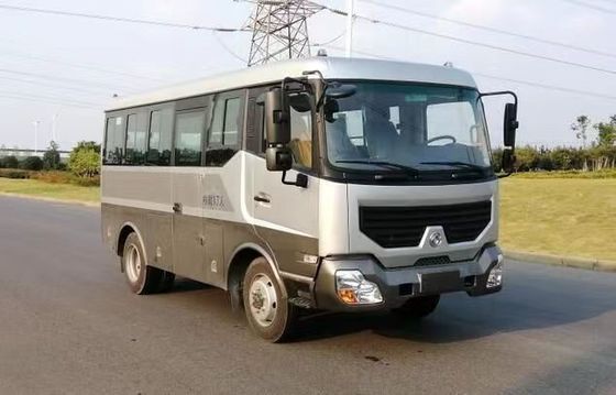 Dongfeng Cuatro ruedas de conducción fuera de la carretera Minibús Autobús de carretera 10-17 asientos 4×4 Diesel Transmisión manual