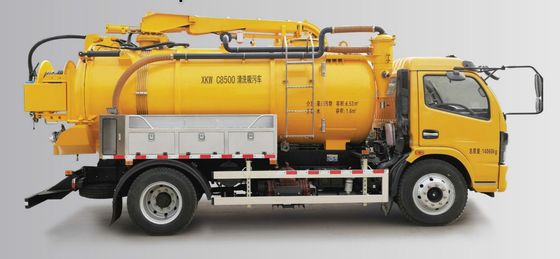 C8500 Camión de succión de aguas residuales: el equipo imprescindible para profesionales de la limpieza