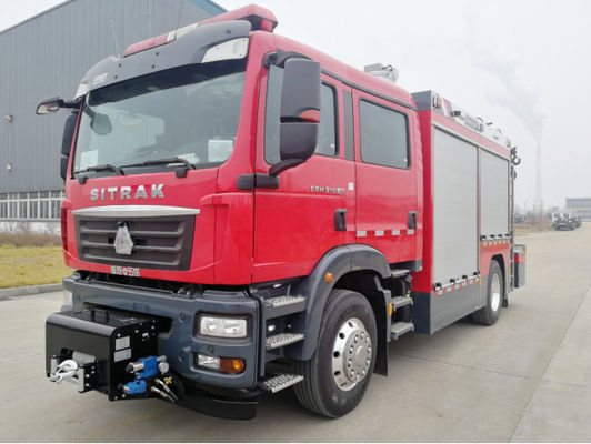 Un buen precio. Camiones de rescate de incendios de emergencia Diesel 4x2 Camión de rescate de bomberos en línea