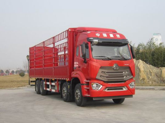 Un buen precio. Vehículo de camión rojo 8x2 Diésel Vehículo de camión pesado 316/429 Potencia en línea