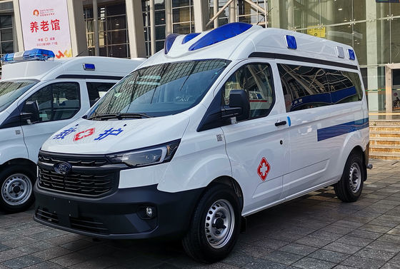Un buen precio. 7 asientos / 8 asientos ambulancia de emergencia médica Ford Transit Van ambulancia en línea