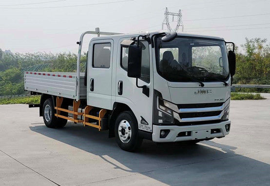 Un buen precio. Camión de carga diesel de doble fila de tracción delantera trasera 4×2 5 personas Transmisión manual en línea